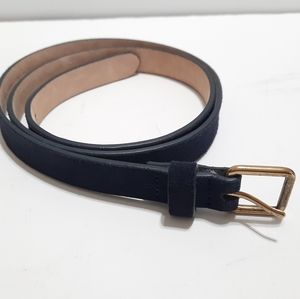 Loft leather blue belt size M